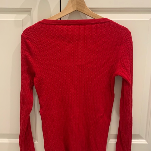 Tommy Hilfiger Red Knit Sweater - Picture 6 of 6
